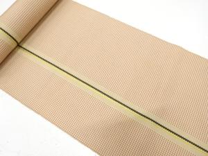 アンティーク　縞模様織り出し　八寸帯地反物